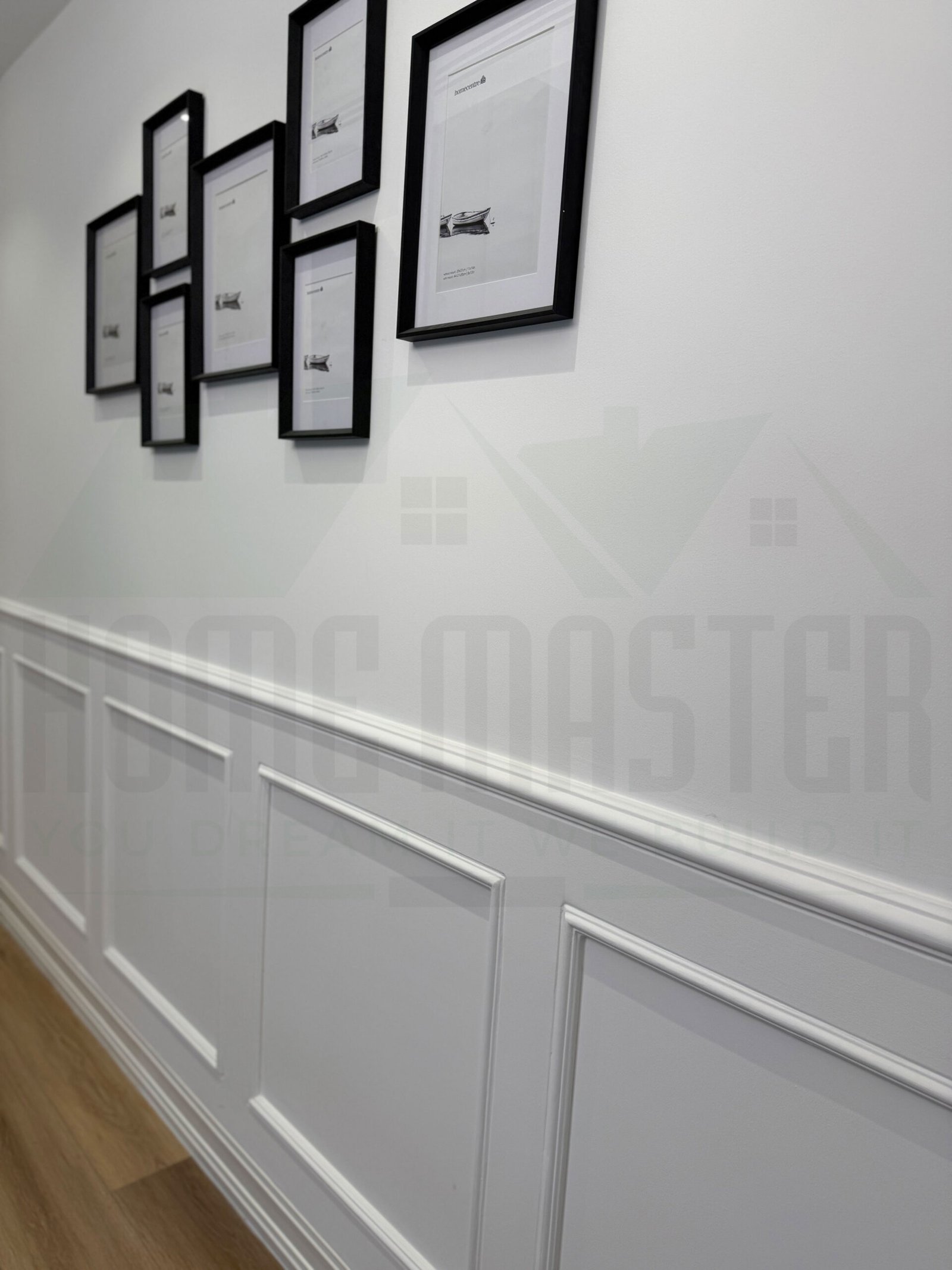 Interior wall painting in a Dubai villa with a neutral emulsion finish
