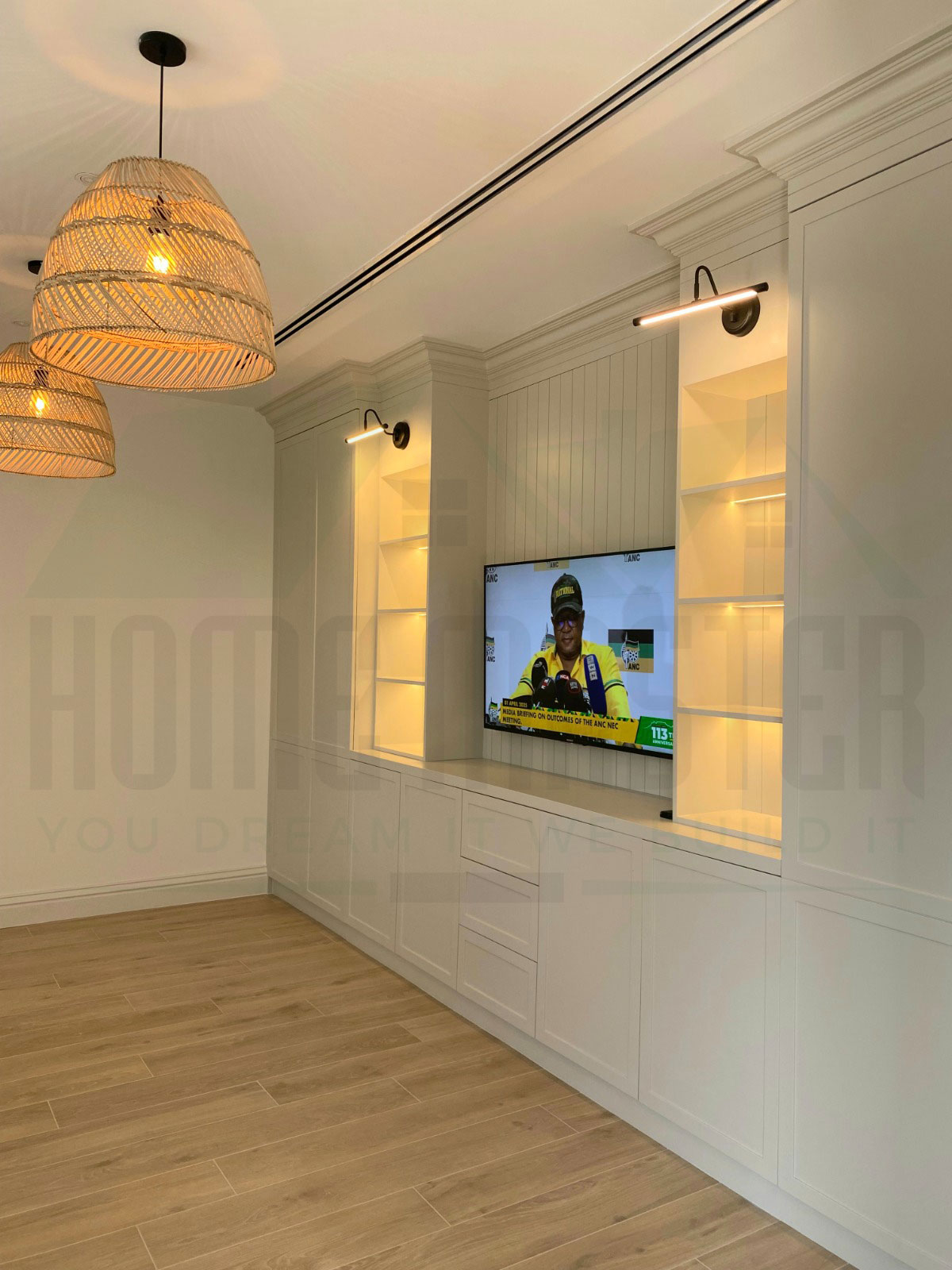 Media wall project 1