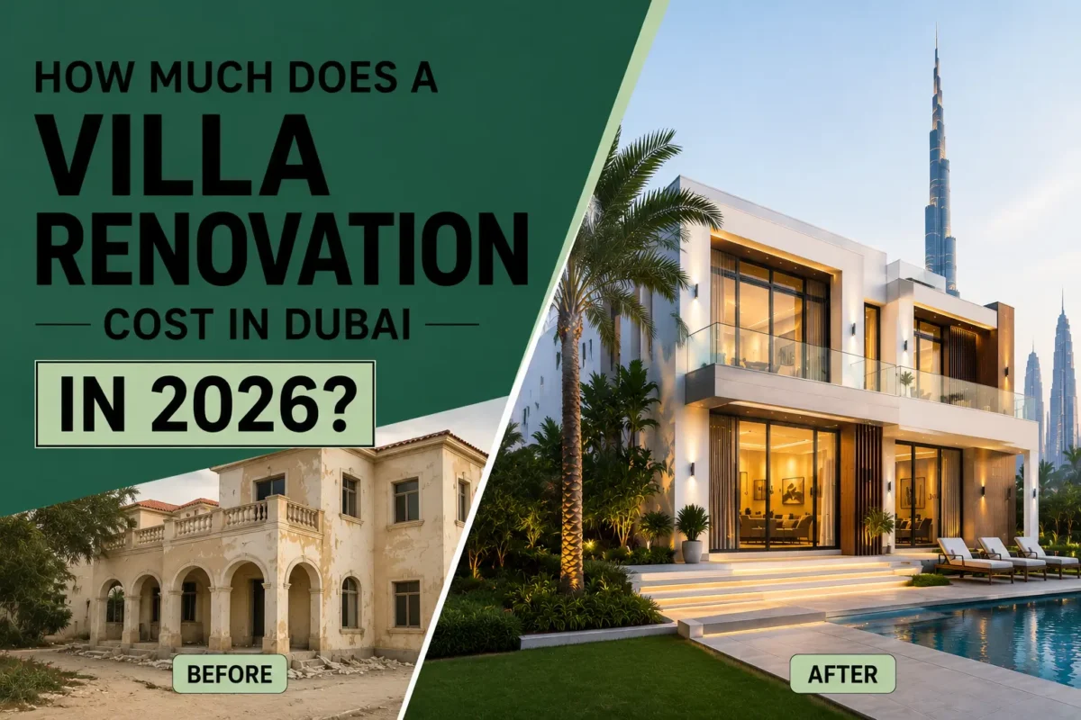 How Much Does a Villa Renovation Cost in Dubai in 2026