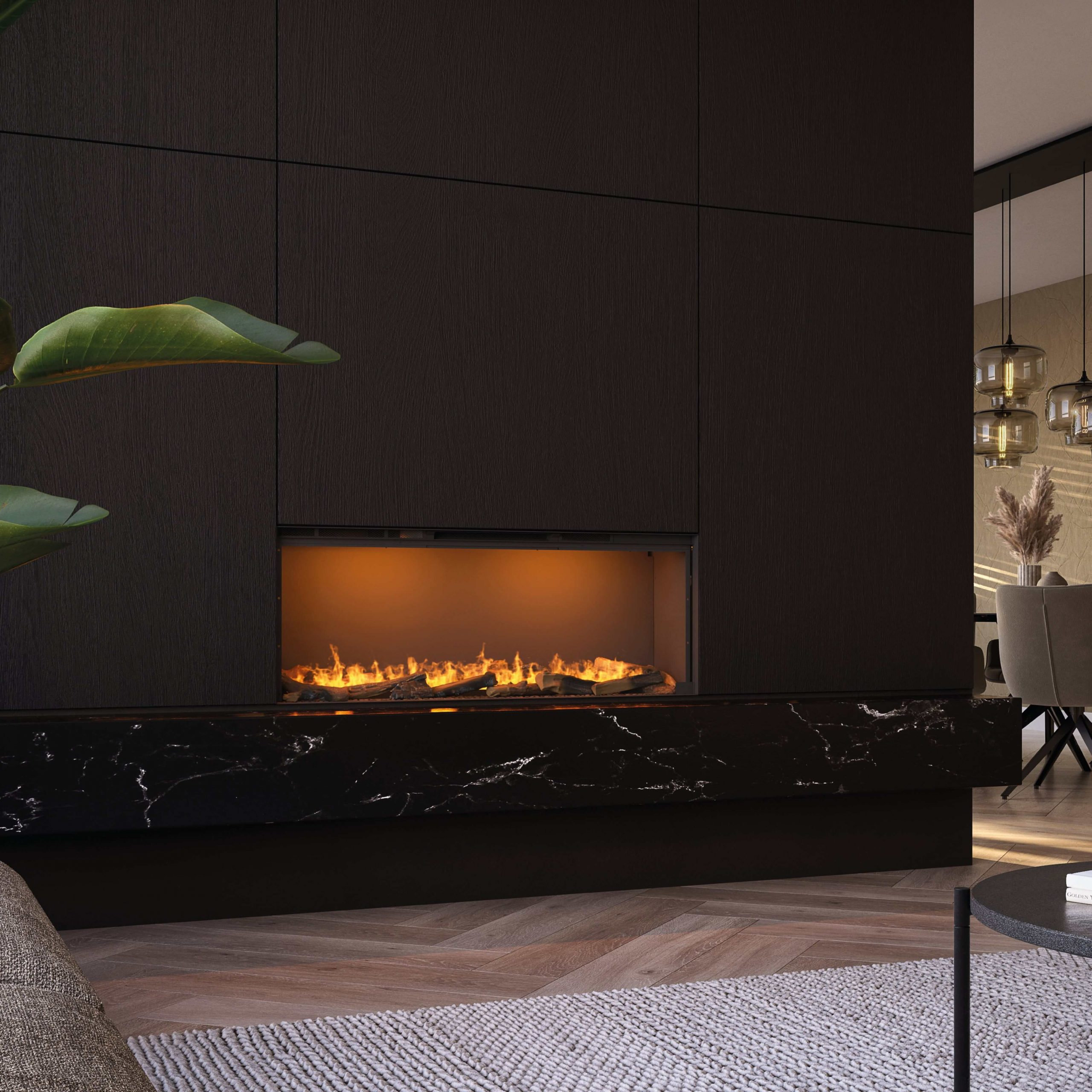 Luxury Villa Fire Feature Dubai – Home Master