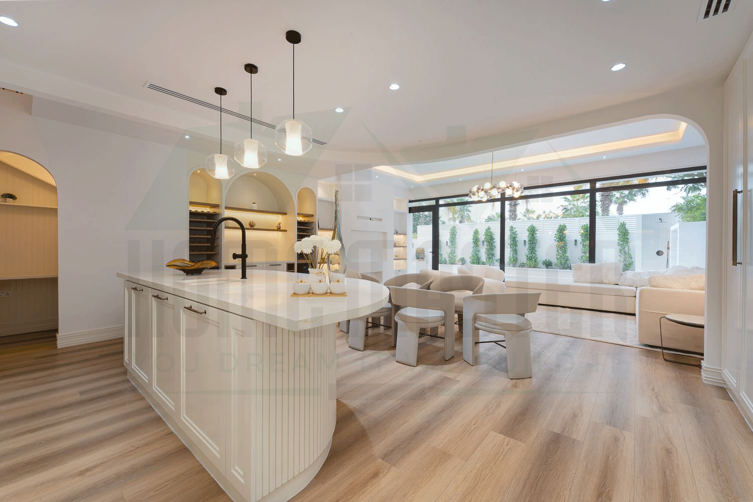 Modern custom kitchen renovation
