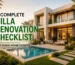 Complete villa renovation checklist for Dubai homeowners featuring a modern luxury villa with a contemporary exterior design.